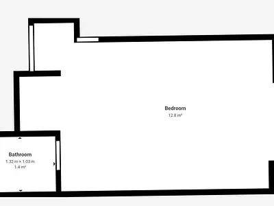 Appartement, 16 m²
