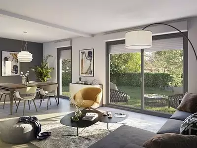 Appartement, 61,76 m²