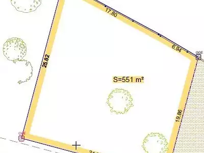 Terrain, 551 m²