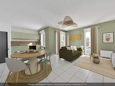 Appartement, 58,86 m²