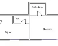 Appartement, 29 m²