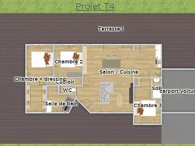 Maison, 104,25 m²