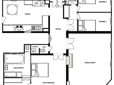 Appartement, 164 m²