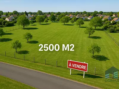 Terrain, 2 500 m²