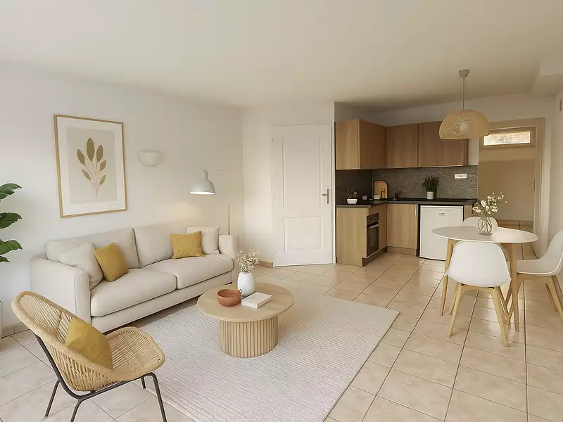 Appartement, 48,33 m²