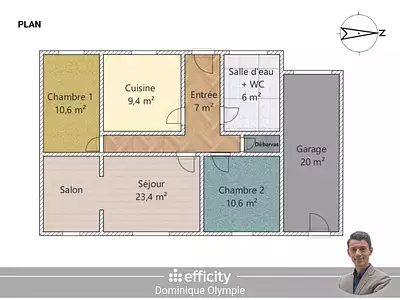 Maison, 70 m²