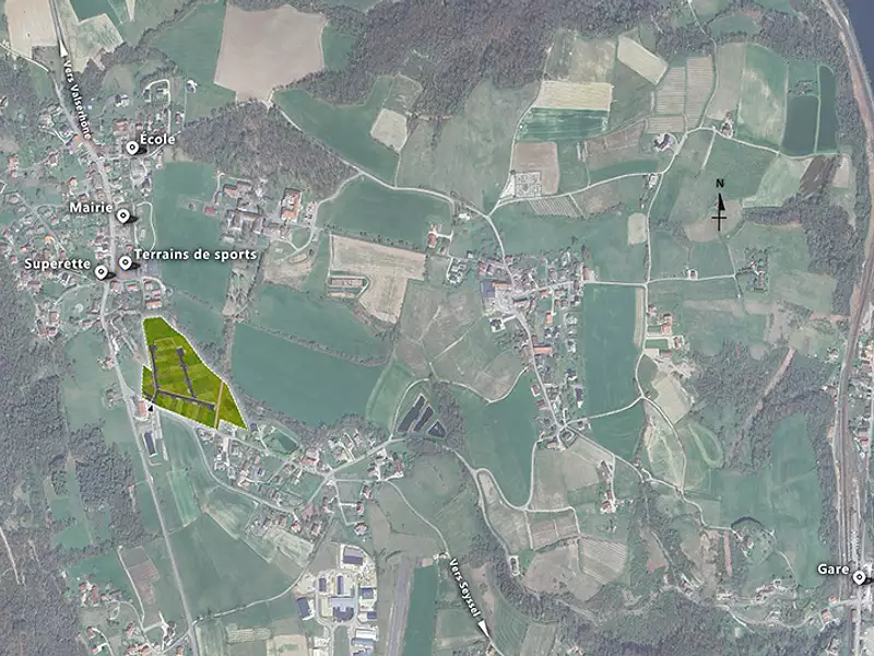 Terrain, 416 m²
