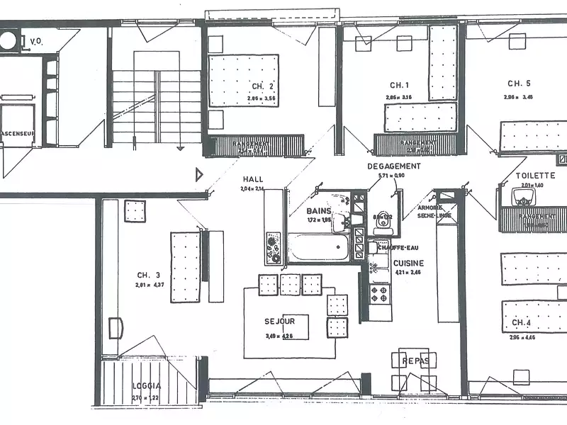Appartement, 106 m²