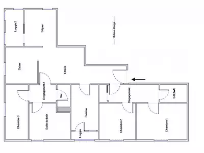 Appartement, 105 m²