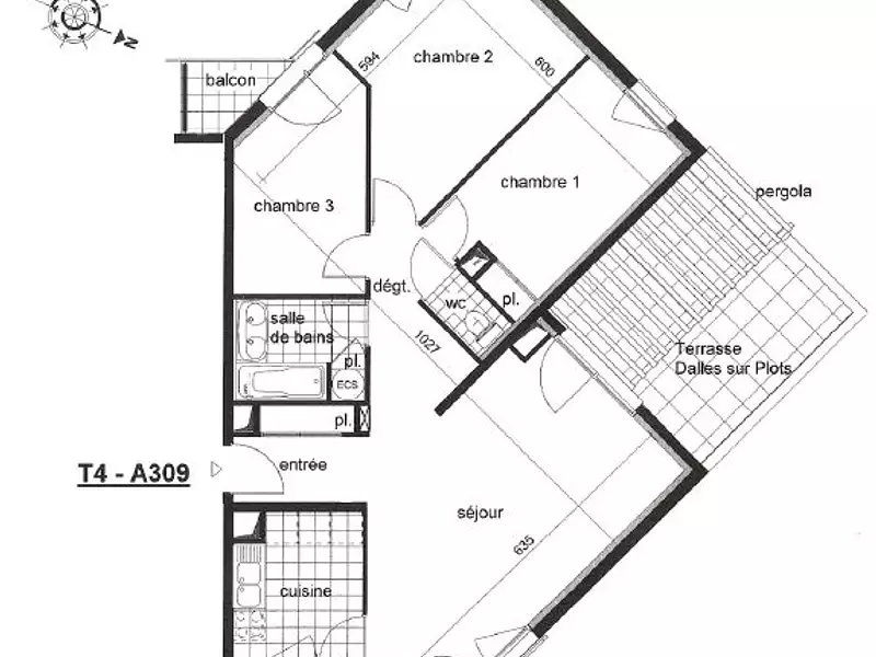 Appartement, 80,33 m²
