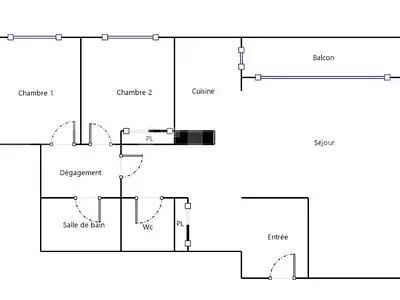 Appartement, 71 m²