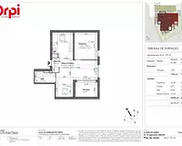 Appartement, 50 m²