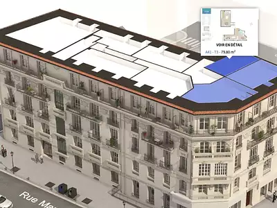 Appartement, 79,8 m²