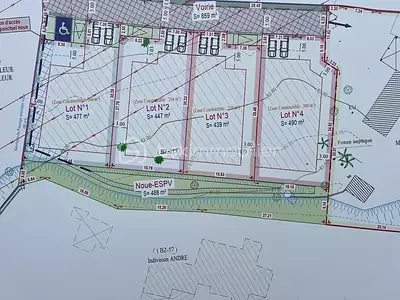Terrain, 490 m²