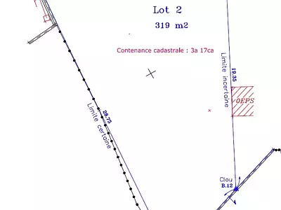 Terrain, 319 m²