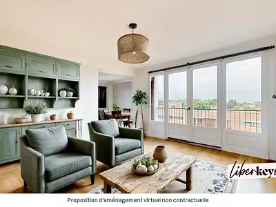 Appartement, 62 m²