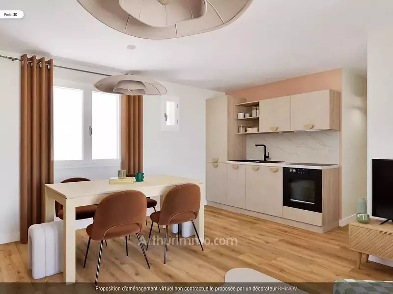 Appartement, 46,32 m²