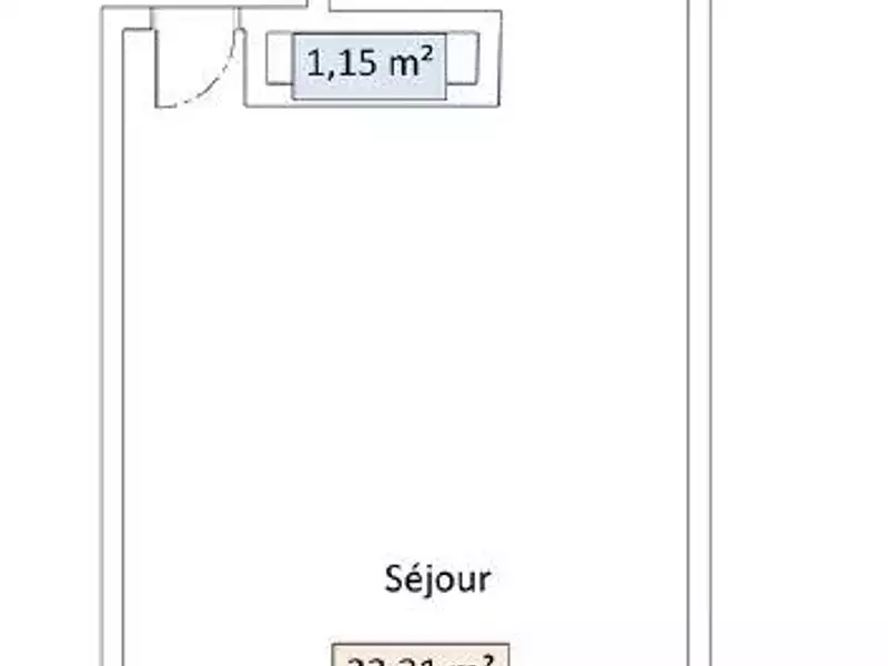 Appartement, 60 m²