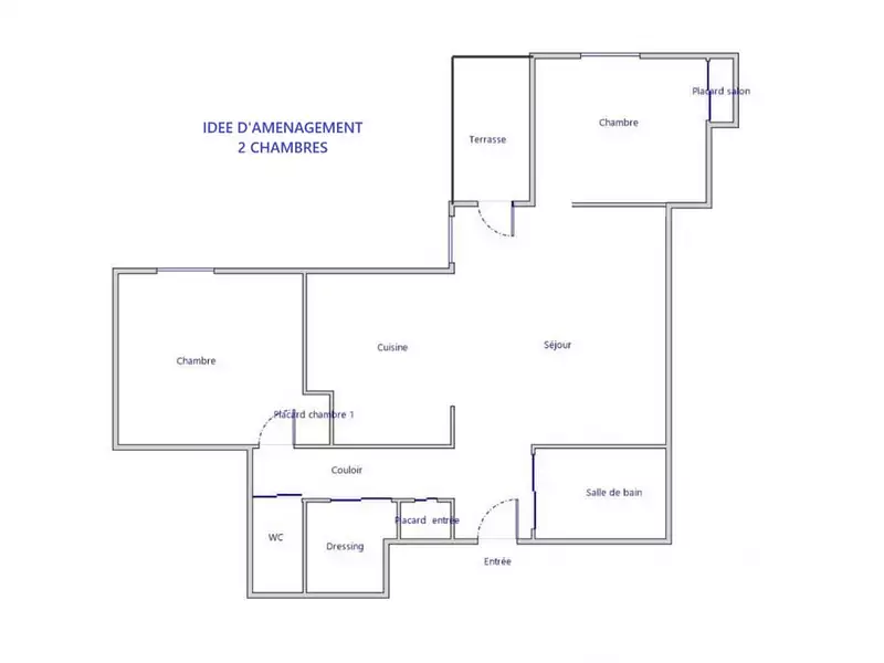 Appartement, 65 m²