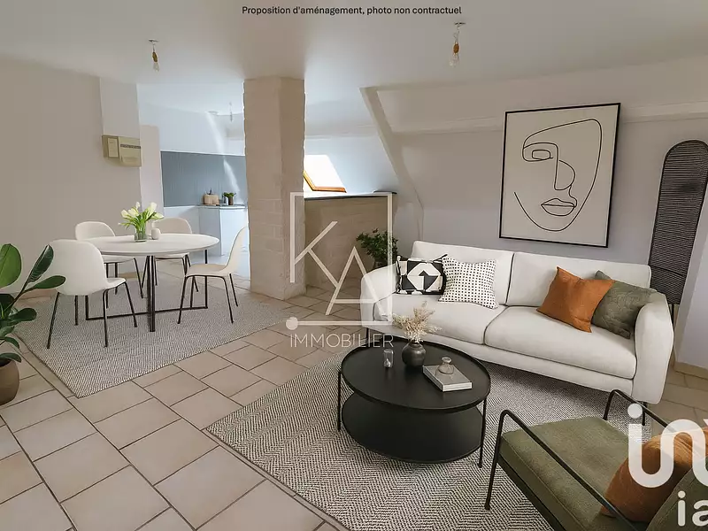 Appartement, 62 m²