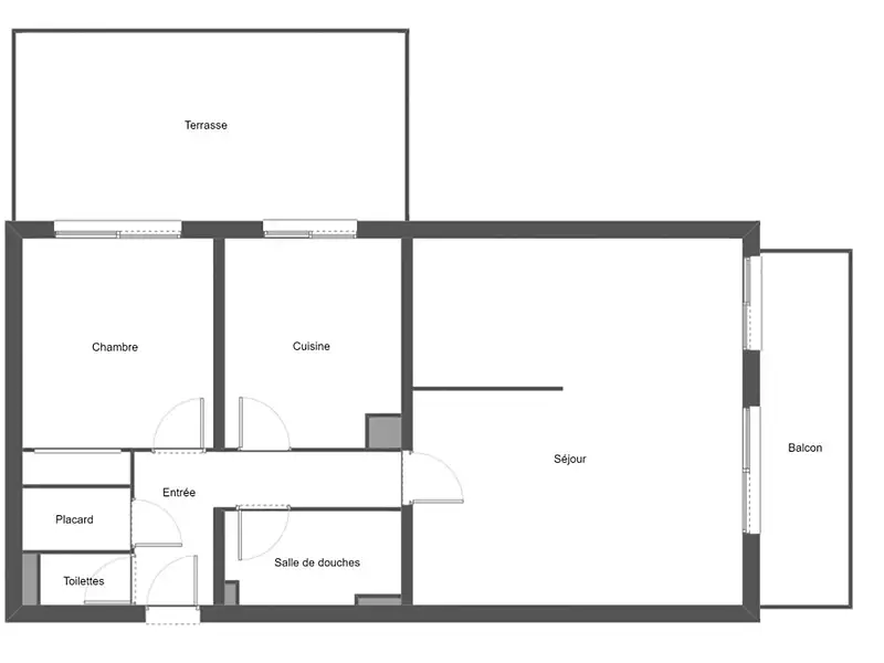 Appartement, 72,66 m²