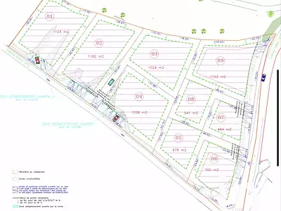 Terrain, 679 m²