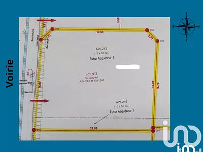 Terrain, 405 m²