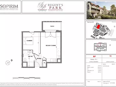 Appartement, 39,45 m²
