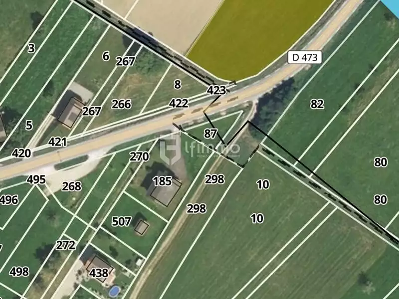 Terrain, 1 200 m²