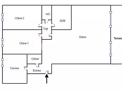 Appartement, 70 m²