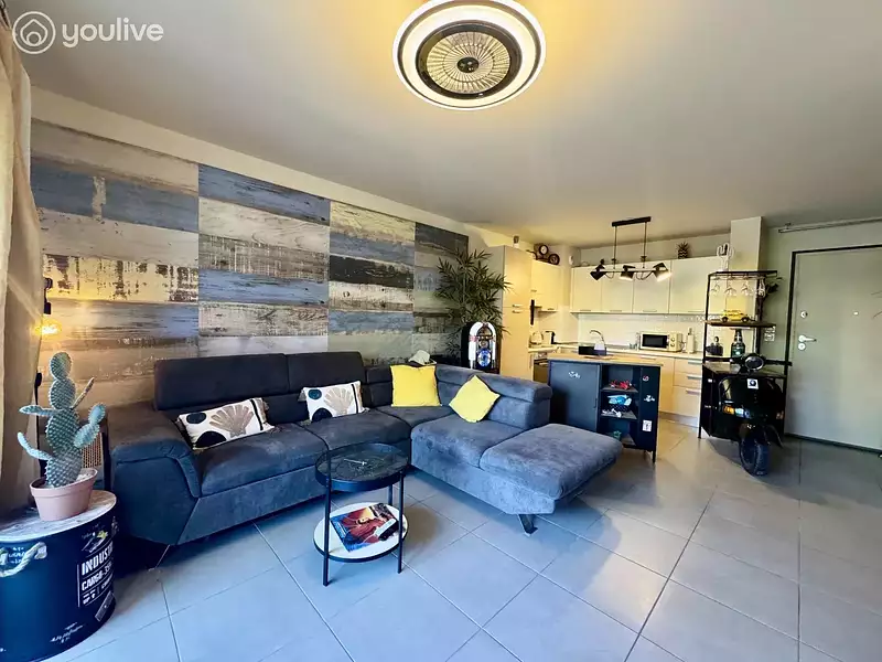 Appartement, 43,79 m²