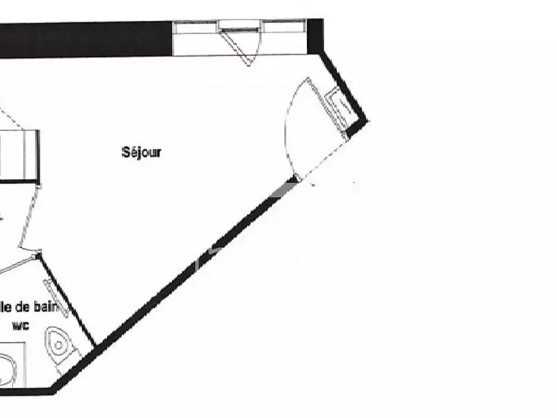 Appartement, 22,04 m²