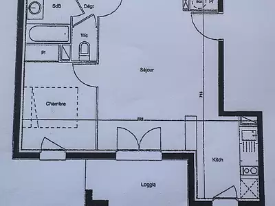 Appartement, 41,91 m²