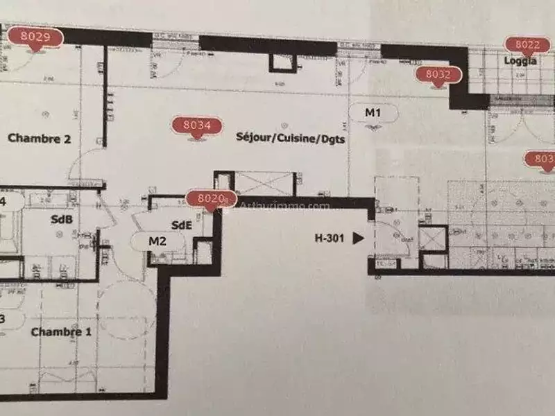 Appartement, 82,14 m²