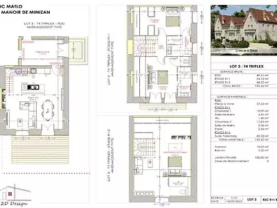 Appartement, 133 m²