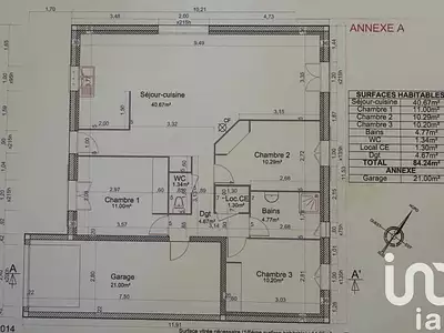 Maison, 85 m²