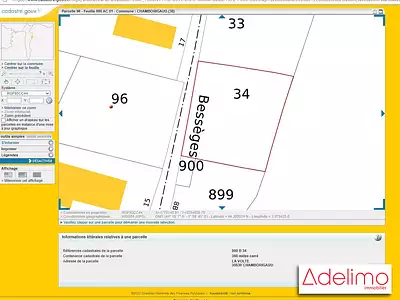 Terrain, 1 211 m²