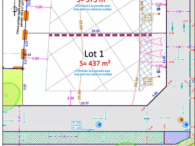 Terrain, 437 m²