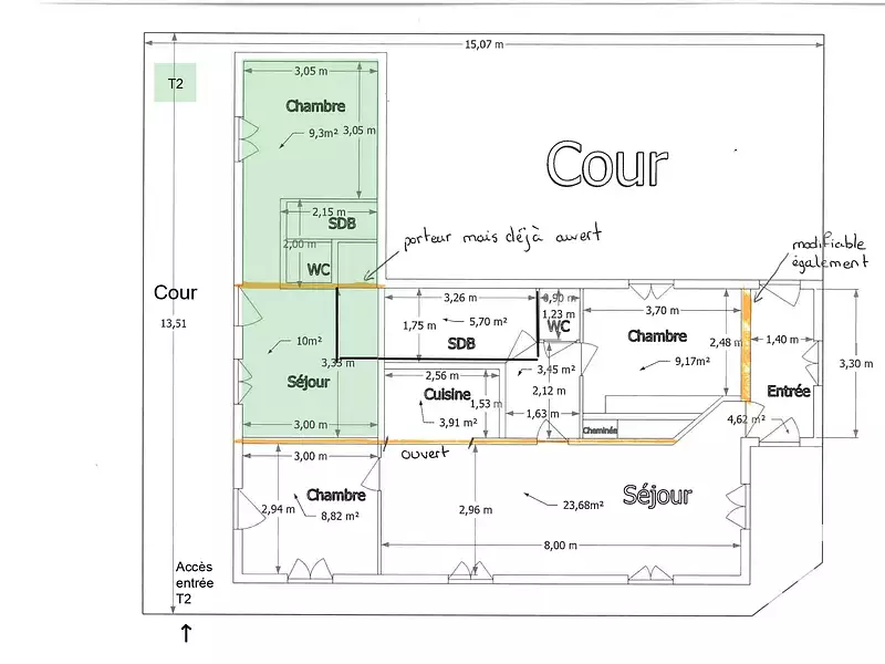 Maison, 88 m²