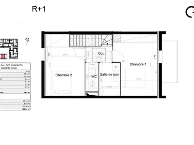 Maison, 71 m²