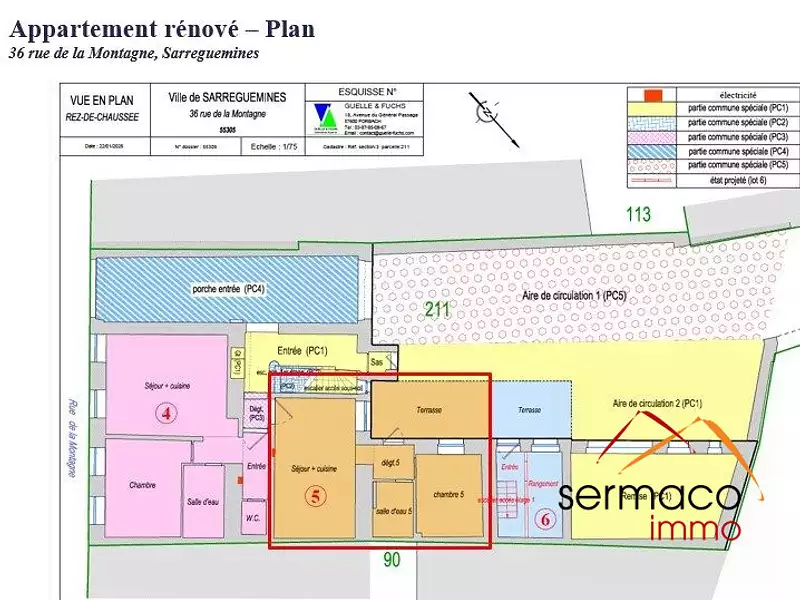 Appartement, 35,15 m²