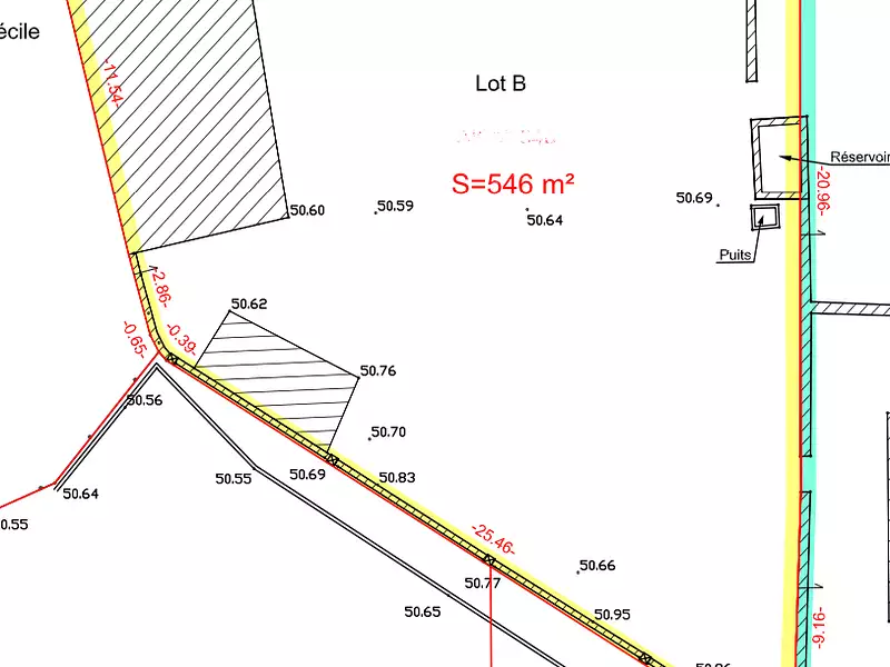 Terrain, 546 m²