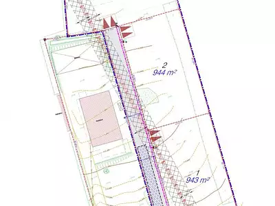 Terrain, 944 m²
