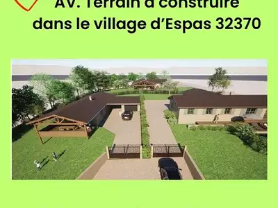 Terrain, 1 072 m²