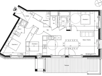 Appartement, 80,98 m²
