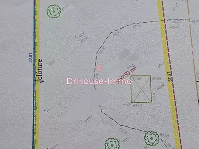 Terrain, 750 m²