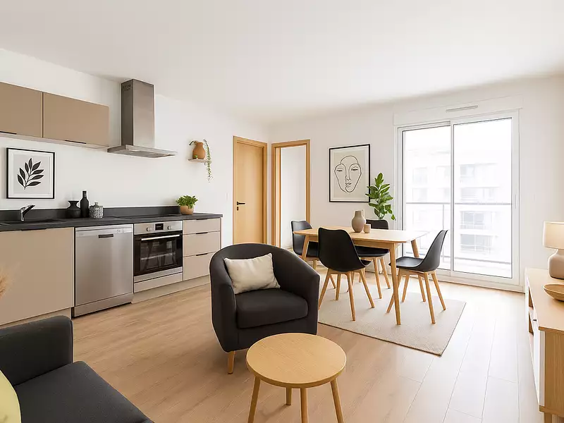 Appartement, 45,11 m²