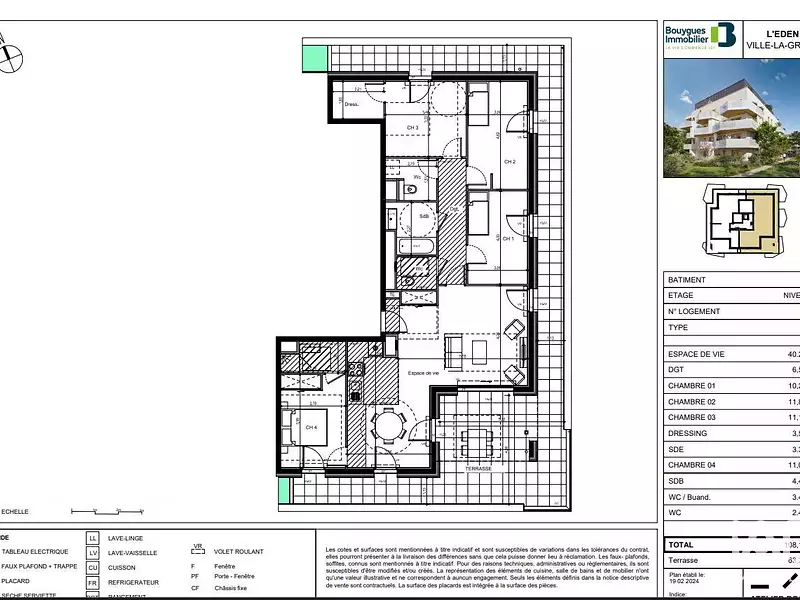 Appartement, 108 m²
