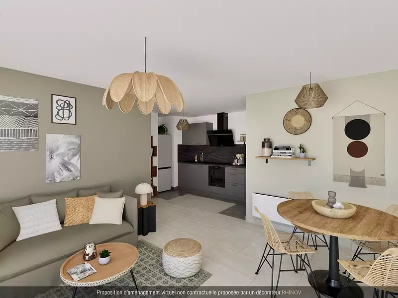 Appartement, 54,5 m²