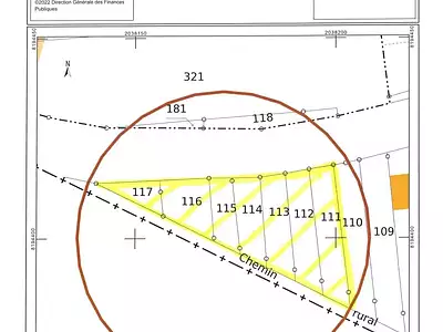 Terrain, 1 032 m²